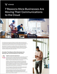 7 Reasons More Businesses are Moving their Communications to the Cloud
