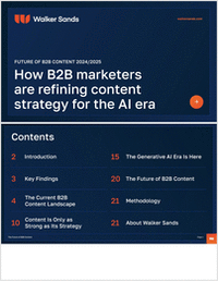 The Future of B2B Content: How B2B Marketers Are Refining Content Strategy for the AI Era