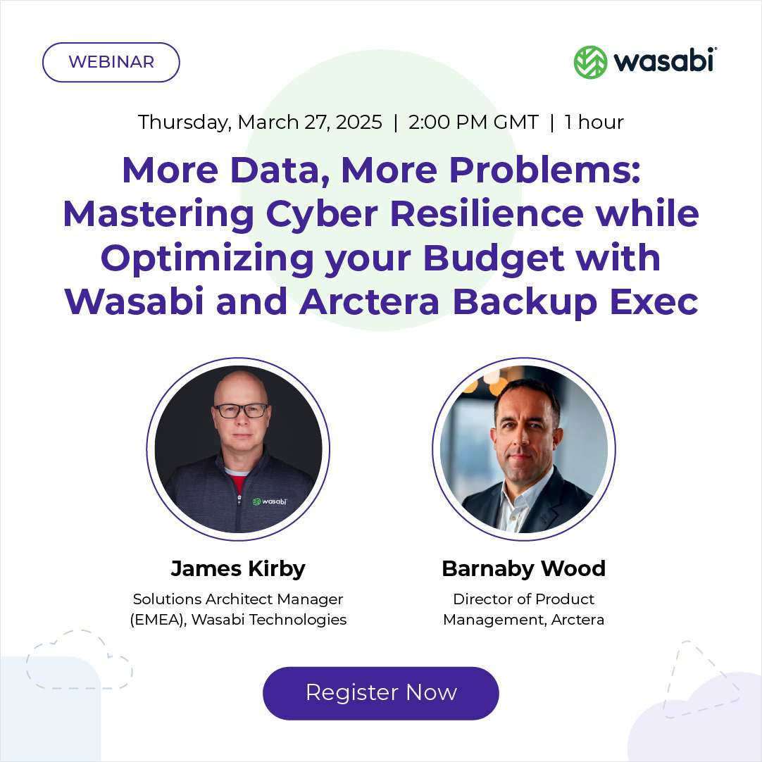 Master the Cloud Landscape with Wasabi and Arctera