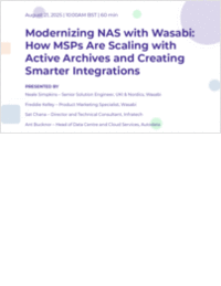 Modernizing NAS with Wasabi