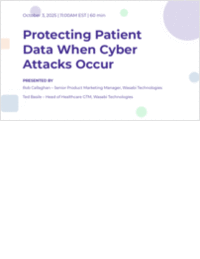 Protecting Patient Data when Cyber Attacks Occur