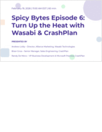 Turn Up the Heat with Wasabi & CrashPlan