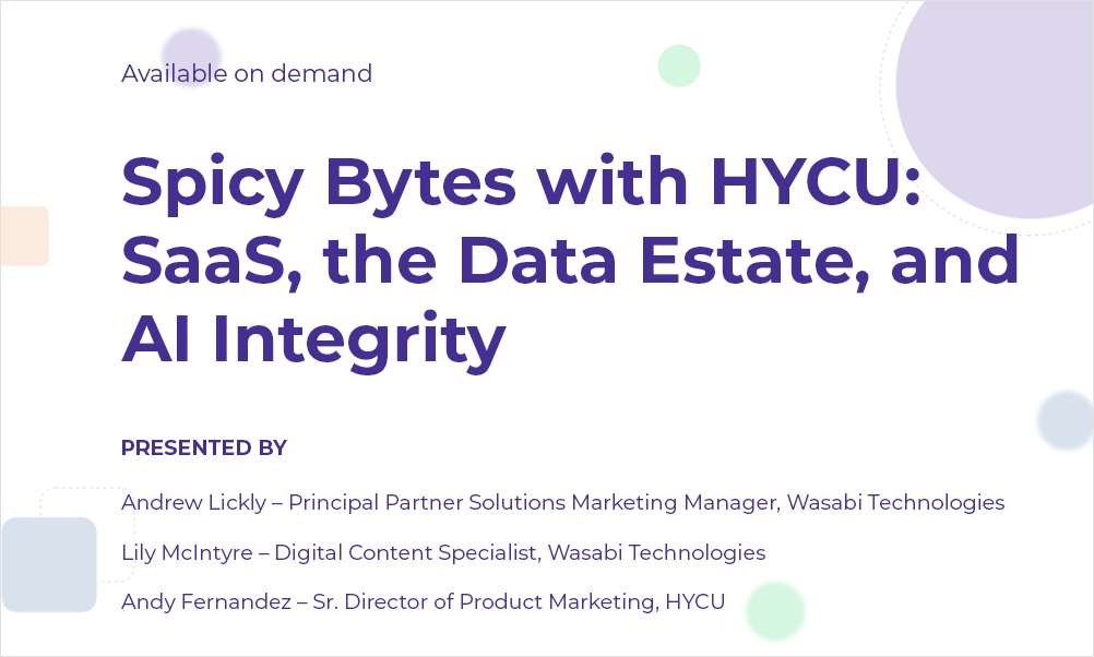 Spicy Bytes with HYCU
