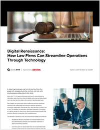 Empower Your Law Firm for the Digital Renaissance:   Streamline Operations Through Technology