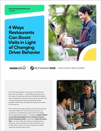4 Ways Restaurants Can Boost Visits in Light of Changing Driver Behavior