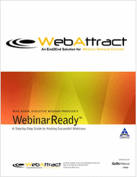 WebinarReady™: A Step-by-Step Guide to Hosting Successful Webinars