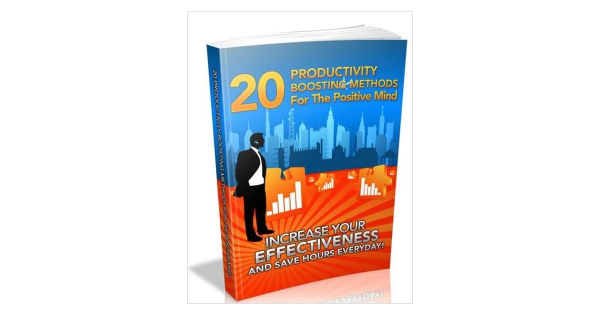 20 Productivity Boosting Methods for the Positive Mind, Free Web Design Imagineers eBook