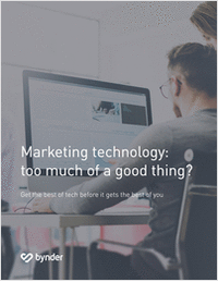 Marketing Technology: Too Much of a Good Thing?