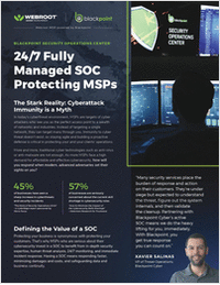 Blackpoint Security Operations Center: 24/7 Fully Managed SOC Protecting MSPs