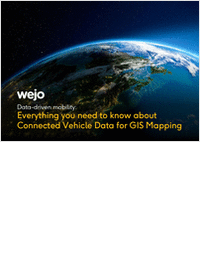 Everything you need to know about Connected Vehicle Data for GIS Mapping