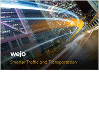 Smarter Traffic and Transportation