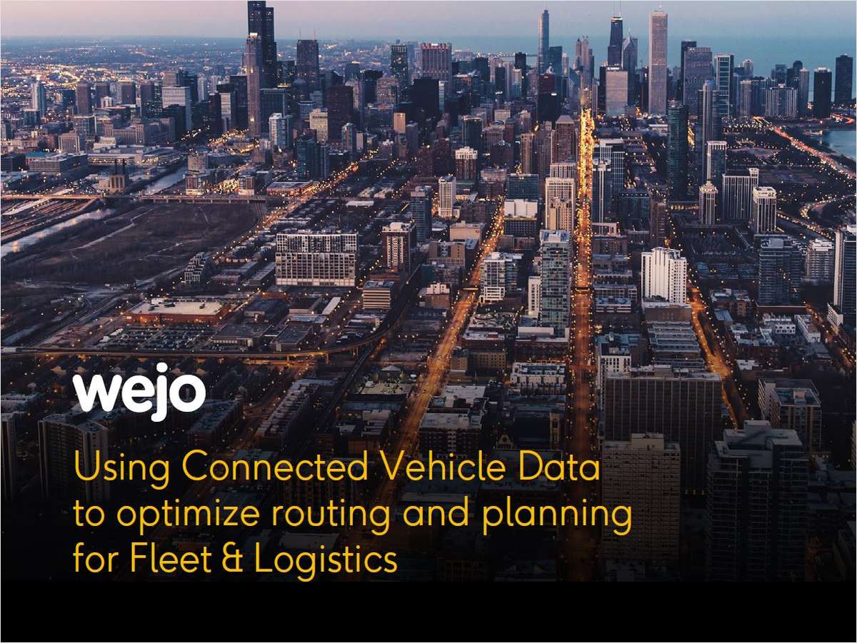 Using Connected Vehicle Data to Optimize Routing and Planning for Fleet & Logistics