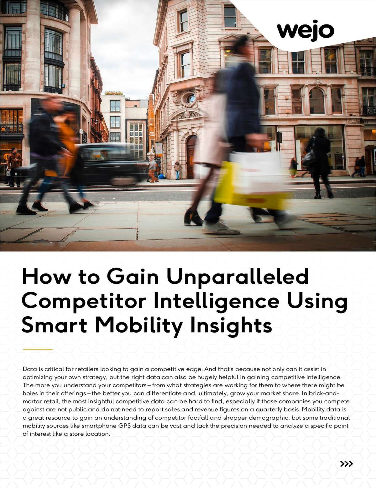 How Retailers Can Gain Competitor Intelligence Using Smart Mobility Insights