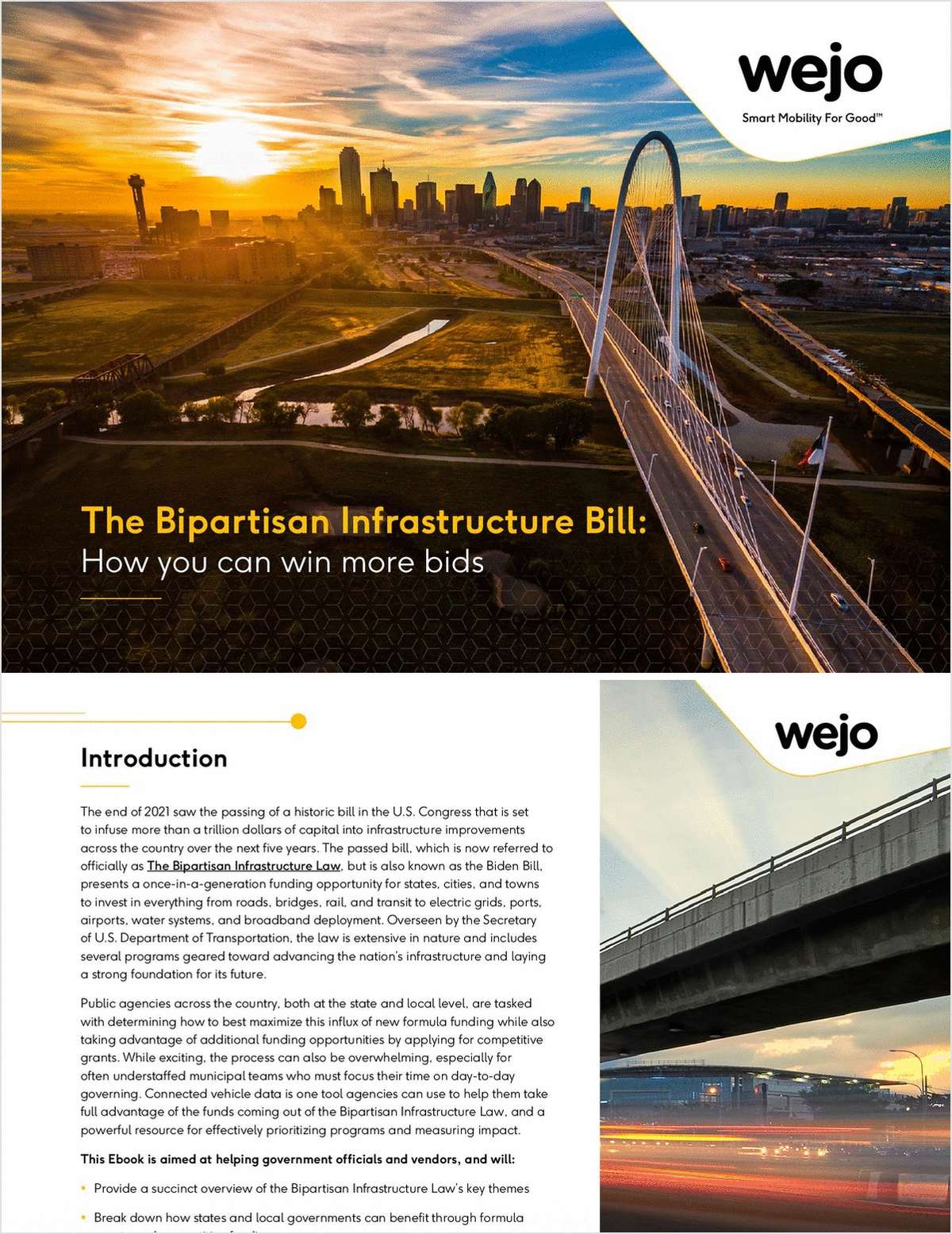 The Bipartisan Infrastructure Bill: How you can win more bids