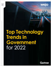 Top Technology Trends in Government for 2022
