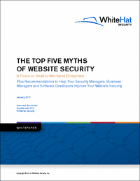 Top 5 Myths of Website Security