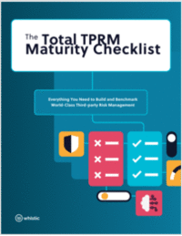 Whistic TPRM Maturity Checklist