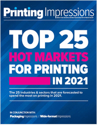 The Top 25 Hot Markets for Print in 2021