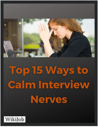 Top 15 Ways to Calm Interview Nerves