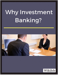 Why Investment Banking?
