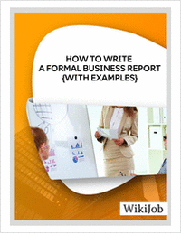 How to Write a Formal Business Report