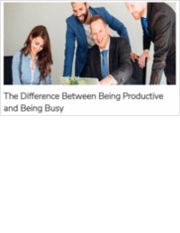 The Difference Between Being Productive and Being Busy