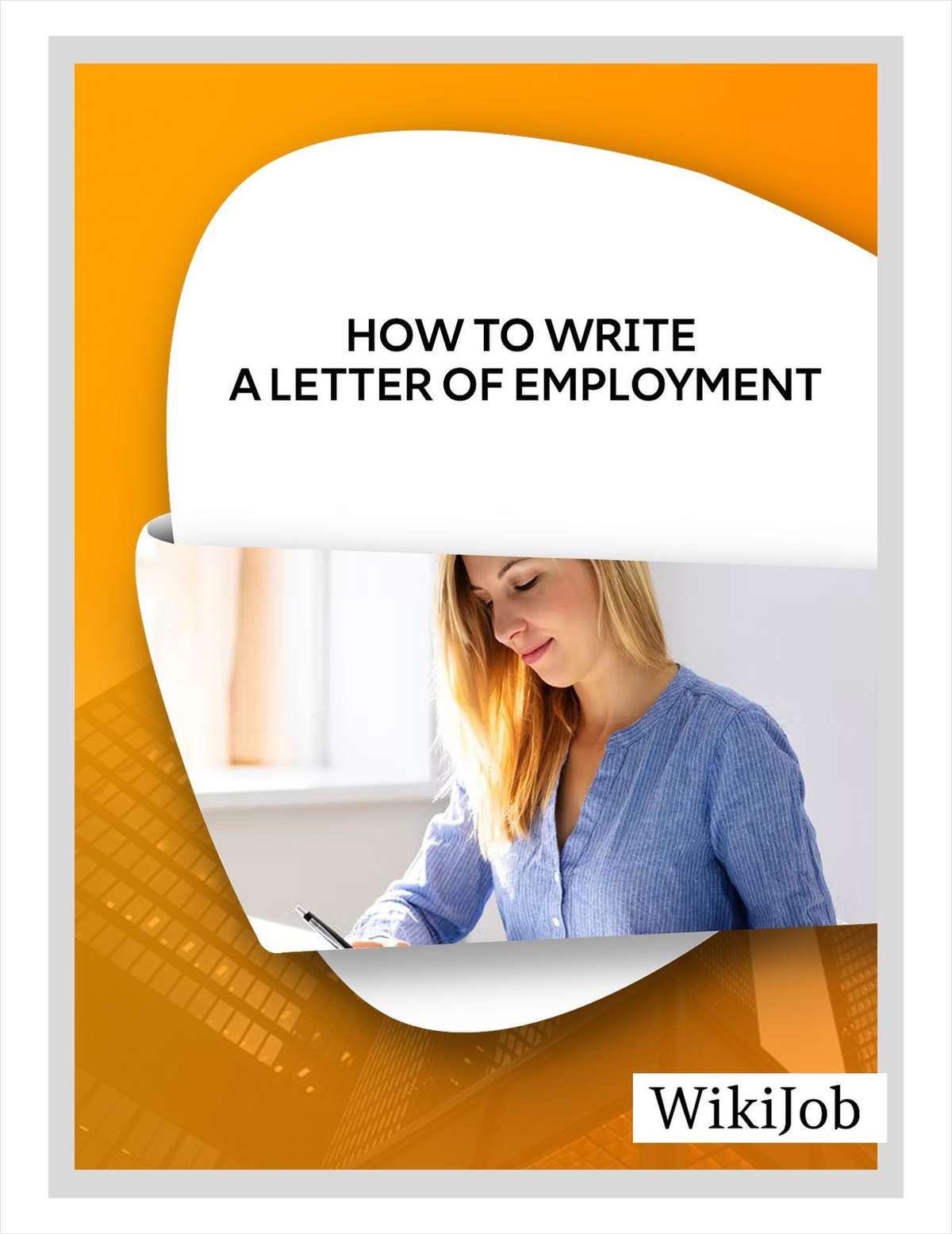 How To Write A Letter Of Employment Free Article