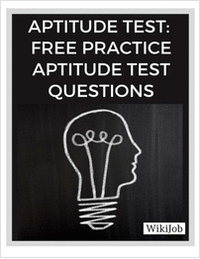 Aptitude Test : Free Practice Aptitude Test Questions