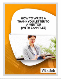How to Write a Thank You Letter to a Mentor