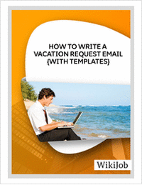 How to Write a Vacation Request Email