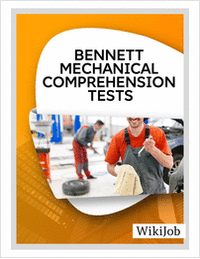 Bennett Mechanical  Comprehension Tests -- Tips