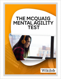 The McQuaig Mental Agility Test