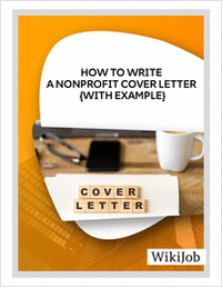 How to Write a Nonprofit Cover Letter (Template and Example)