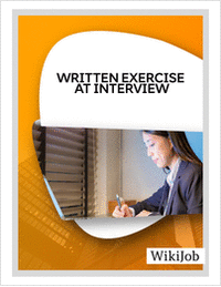 Written Exercise at Interview - How to Pass Them