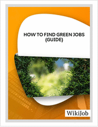 How to Find Green Jobs