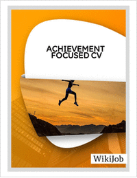 Achievement Focused Cover Letters