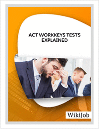 ACT WorkKeys Tests Explained