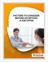 Factors to Consider Before Accepting a Job Offer