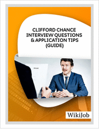 Clifford Chance Interview Questions & Application Tips