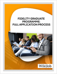 Fidelity Graduate Programme: Full Application Process