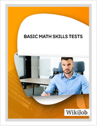 Basic Math Skills Tests