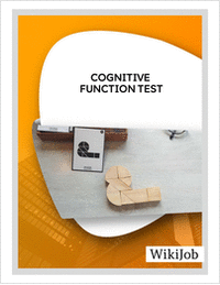 Cognitive Function Test