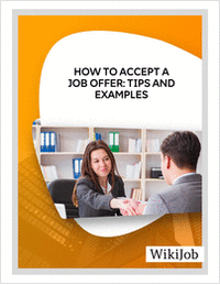 How to Accept a Job Offer: Tips and Examples