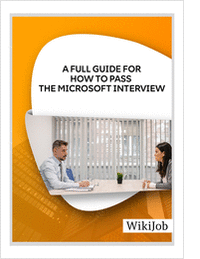 A Full Guide for How to Pass the Microsoft Interview