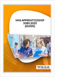 NHS Apprenticeship Jobs 2023