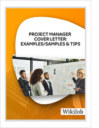 Project Manager Cover Letter: Examples/Samples & Tips