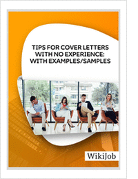 Tips for Cover Letters With No Experience: with Examples/Samples