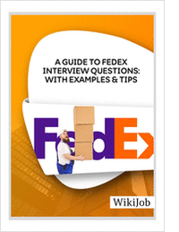 A Guide to FedEx Interview Questions: with Examples & Tips