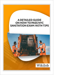 A Detailed Guide on How to Pass NYC Sanitation Exam: with Tips