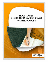 How to Set Short-Term Career  Goals